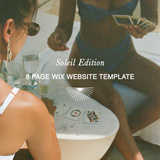 Soleil Edition - 8 page Wix Website Template